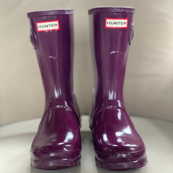 Shoes | Hunter Short Gloss Rain Boots 